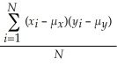 <strong>Which of the following formula is used to compute covariance between two variables X and Y?</strong> A)cov (X,Y)=   B)cov (X,Y)=   C)cov (X,Y)=   D)cov (X,Y)=   <div style=padding-top: 35px> 