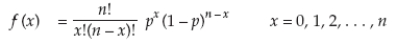 In a binomial distribution,   What does  x  stand for? A) Probability of success B) The number of items in the sample C) The number of items for which probability is desired D) Expected value