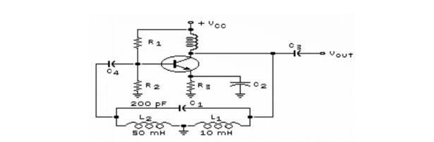   -Refer to the figure above. If the value of VCC = 5 V, the output voltage would be A) a square wave that varies between 0 V and 5 V. B) 5 V dc. C) a square wave of 10 Vp- p. D) a sine wave.