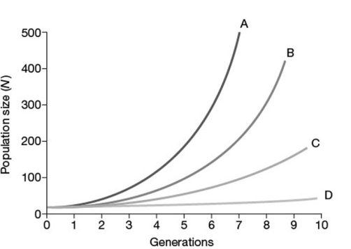   -Assuming that these populations are density dependent, what would be the likely outcome if the system depicted in the previous figure were allowed to continue? A)  Population growth would continue to be discontinuous. B)  Individual growth would continue to be indeterminate. C)  Population growth would likely decrease. D)  Populations would go extinct.