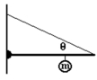 <strong>A 2.00 m long horizontal uniform beam of mass 20.0 kg is supported by a wire as shown in the figure.The wire makes an angle of 20.0 degrees with the beam.Attached to the beam 1.40 m from the wall is a ball with a mass of 40 kg.What is the tension in the string? </strong> A) 1,000 N B) 1,090 N C) 2,100 N D) 2,250 N E) 2,680 N