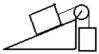 Two masses are connected by a string which passes over a pulley with negligible mass and friction.One mass hangs vertically and one mass slides on a 30.0 degrees frictionless incline.The vertically hanging mass is 4.0 kg and the mass on the incline is 6.00 kg.The acceleration of the 4.00 kg mass is   A)  0.980 m/s<sup>2</sup>. B)  3.92 m/s<sup>2</sup>. C)  5.75 m/s<sup>2</sup>. D)  6.86 m/s<sup>2</sup>. E)  7.84 m/s<sup>2</sup>.