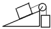 Two masses are connected by a string which passes over a pulley with negligible mass and friction.One mass hangs vertically and one mass slides on a 30.0 degrees frictionless incline.The vertically hanging mass is 3.00 kg and the mass on the incline is 6.00 kg.The acceleration of the 3.00 kg mass is (the initial velocity is zero)    A)  7.48 m/s<sup>2</sup>. B)  6.72 m/s<sup>2</sup>. C)  2.98 m/s<sup>2</sup>. D)  1.03 m/s<sup>2</sup>. E)  0.00 m/s<sup>2</sup>.