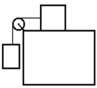 Two masses are connected by a string which passes over a pulley with negligible mass and friction.One mass hangs vertically and one mass slides on a horizontal surface.The horizontal surface has a coefficient of kinetic friction of 0.200.The vertically hanging mass is 3.00 kg and the mass on the horizontal surface is 3.00 kg.The acceleration of the 4.00 kg mass is (the initial velocity of the horizontal mass is to the right)    A)  7.16 m/s<sup>2</sup>. B)  5.39 m/s<sup>2</sup>. C)  4.02 m/s<sup>2</sup>. D)  3.53 m/s<sup>2</sup>. E)  2.00 m/s<sup>2</sup>.