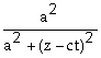 The electric field of a plane electromagnetic pulse in a vacuum is given by E<sub>x</sub> = E<sub>o</sub>   . What is the corresponding expression for the magnetic field? A) B<sub>y</sub> =     B) B<sub>y</sub> =     C) B<sub>y</sub> =     D) B<sub>y</sub> =     E) B<sub>y</sub> =    