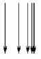 FIGURE 21-13   -The electric field shown in Fig. 21-13 A) increases to the right. B) increases down. C) decreases to the right. D) decreases down. E) is uniform.