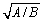 <strong>Consider the wave equation below:   =   where A and B are positive constants. What is the speed of waves described by this equation?</strong> A)   B)B<sup>2</sup>/A<sup>2 </sup> C)1/   D)   E)   <div style=padding-top: 35px> 