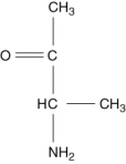  Which of the following compounds is an  \alpha -amino acid? A)    B)    C)    D)    