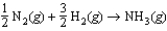 If the rate of formation of ammonia is 0.345 M/s, what is the rate of disappearance of N<sub>2</sub>?   A)  0.173 M/s B)  0.345 M/s C)  0.690 M/s D)  245 M/s E)  0.518 M/s