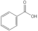 Which of the noted functional groups are found in the following molecule?   A)  only an alcohol B)  only a carboxylic acid C)  both an alcohol and a carboxylic acid D)  only an ester E)  only an ether
