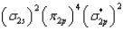 What is the valence electron molecular orbital electron configuration of C<sub>2</sub>? A)    B)    C)    D)    E)   