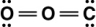 Carbon dioxide is a greenhouse gas. Which of the following is the correct Lewis structure for carbon dioxide? A)    B)    C)    D)   