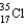 A   atom has __________ protons, __________ neutrons, and __________ electrons. A)  17, 18, 19 B)  17, 20, 17 C)  17, 17, 20 D)  17, 18, 17 E)  18, 17, 18