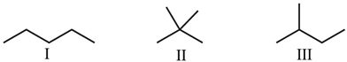 <strong>Which statement best describes how these three molecules are related? </strong> A) They are not related, they are different molecules. B) They are structural isomers. C) They are stereoisomers. D) They illustrate cis-trans isomerization. E) They are the same compound.