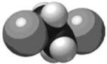 Of the two compounds shown below, one is slightly soluble in water and the other is insoluble in water. Identify the slightly soluble compound and explain why it is soluble in water. I. ClCH<sub>2</sub>CH<sub>2</sub>Cl   II. CHCl<sub>2</sub>CH<sub>3 </sub>   A)  I because it can form hydrogen bonds with water at each end of the molecule. B)  I because it has stronger dispersion interactions with water. C)  II because it has stronger dipole-dipole interactions with water. D)  II because it has stronger dispersion interactions with water. E)  I because it is nonpolar.