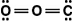 Carbon dioxide is a greenhouse gas. Which of the following is the correct Lewis structure for carbon dioxide? A)    B)    C)    D)   