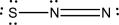 Which of the following represents the best Lewis structure for dinitrogen sulfide? A)    B)    C)    D)    E)   
