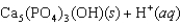 <strong>Tooth enamel is composed of the mineral hydroxyapatite. It is essentially insoluble in water with K<sub>sp</sub> = 2.3 \times 10<sup>-59</sup>, but it reacts with weak acids in the mouth as described by one of the reaction equations below. You can determine the equilibrium constant, K, for this reaction from K<sub>sp</sub> and K<sub>w</sub> (the equilibrium constant for water autoionization). How do you do this? </strong> A)K = K<sub>w</sub>K<sub>sp</sub> B)K = K<sub>w </sub>/K<sub>sp</sub>. C)K = K<sub>sp </sub>/K<sub>w</sub> D)K = K<sub>w</sub> = K<sub>sp</sub> E)K = K<sub>w</sub> = K<sub>sp</sub> .