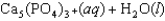 <strong>Tooth enamel is composed of the mineral hydroxyapatite. It is essentially insoluble in water with K<sub>sp</sub> = 2.3 \times 10<sup>-59</sup>, but it reacts with weak acids in the mouth as described by one of the reaction equations below. You can determine the equilibrium constant, K, for this reaction from K<sub>sp</sub> and K<sub>w</sub> (the equilibrium constant for water autoionization). How do you do this? </strong> A)K = K<sub>w</sub>K<sub>sp</sub> B)K = K<sub>w </sub>/K<sub>sp</sub>. C)K = K<sub>sp </sub>/K<sub>w</sub> D)K = K<sub>w</sub> = K<sub>sp</sub> E)K = K<sub>w</sub> = K<sub>sp</sub> .