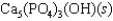 Hydroxyapatite, which is a component of tooth enamel, is very insoluble in water. For the following reaction, K<sub>sp</sub> <font face= symbol ></font> 2.3 <font face= symbol ></font> 10<font face= symbol ><sup></sup></font><sup>59</sup>.       What is the molar concentration of Ca<sub>5</sub>(PO<sub>4</sub>) <sub>3</sub><font face= symbol ><sup></sup></font> when the pH of the mouth is 4.0? A) 2.3 <font face= symbol ></font> 10<font face= symbol ><sup></sup></font><sup>49</sup> M B) 2.3 <font face= symbol ></font> 10<font face= symbol ><sup></sup></font><sup>59</sup> M C) 2.3 <font face= symbol ></font> 10<font face= symbol ><sup></sup></font><sup>55</sup> M D) 2.3 <font face= symbol ></font> 10<font face= symbol ><sup></sup></font><sup>63</sup> M E) 0, teeth don't dissolve!
