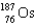 <strong>Rhenium-186 has medical applications. It decays by \beta emission. What isotope is formed from this decay?</strong> A) B) C) D) E)