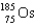 <strong>Rhenium-186 has medical applications. It decays by \beta emission. What isotope is formed from this decay?</strong> A) B) C) D) E)