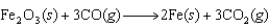 <strong>In the smelting of iron from iron oxide according to the equation   what is the change in oxidation number for iron?</strong> A)(+3) B)(-3) C)(+2) D)(-2) E)0 <div style=padding-top: 35px> 