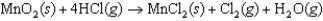 Consider the following chemical reaction used to construct a voltaic cell   Which one of the following statements is correct? A) MnCl<sub>2</sub> is produced at the anode. B) Cl<font face= symbol ><sup></sup></font><sup> </sup>ions are reduced at the cathode. C) MnO<sub>2</sub> is the reducing agent. D) Three moles of electrons are transferred in this reaction. E) Electrons travel from Cl<font face= symbol ><sup></sup></font> to Mn<sup>4</sup><font face= symbol ><sup></sup></font>.