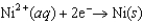Consider the following standard reduction potentials. Reduction Half-Reaction   (volts)    <font face= symbol ></font> 0.74   <font face= symbol ></font> 0.40   <font face= symbol ></font> 0.23 Which reaction A-D will proceed spontaneously as written from left to right? A)    B)    C)    D)    E) None of these will proceed spontaneously.