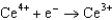 Use the table of standard reduction potentials below to identify the metal or metal ion that is the weakest oxidizing agent. Standard Reduction Potentials (volts)  in Aqueous Solution   <font face= symbol ></font>1.70   <font face= symbol ></font>0.520   <font face= symbol ></font>0.036   <font face= symbol ></font>0.400   <font face= symbol ></font>0.730   <font face= symbol ></font>1.66 A) Cu<font face= symbol ><sup></sup></font> B) Cr<sup>3</sup><font face= symbol ><sup></sup></font> C) Cd<sup>2</sup><font face= symbol ><sup></sup></font> D) Ce<sup>3</sup><font face= symbol ><sup></sup></font> E) Al