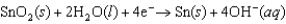 Identify the strongest reducing agent in the following half-reactions. The standard reduction potentials are listed.<font face= symbol ></font>0.95 V   <font face= symbol ></font>0.61 V   <font face= symbol ></font>1.48 V   <font face= symbol ></font>1.22 V   A) Cr B) MnO<sub>2</sub> C) Hg<sub>2</sub>SO<sub>4</sub> D) Sn E) Hg