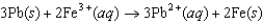 Using the following data, determine the standard cell potential   for the electrochemical cell constructed using the following reaction.   Half-reaction Standard Reduction Potential (V )    <font face= symbol ></font>0.771   <font face= symbol ></font>0.124 A) (<font face= symbol ></font>0.647 V)  B) (<font face= symbol ></font>0.647 V)  C) (<font face= symbol ></font>0.895 V)  D) (<font face= symbol ></font>0.895 V)  E) (<font face= symbol ></font>1.17 V) 