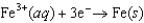 Using the following data, determine the standard cell potential   for the electrochemical cell constructed using the following reaction.   Half-reaction Standard Reduction Potential (V )    <font face= symbol ></font>0.771   <font face= symbol ></font>0.124 A) (<font face= symbol ></font>0.647 V)  B) (<font face= symbol ></font>0.647 V)  C) (<font face= symbol ></font>0.895 V)  D) (<font face= symbol ></font>0.895 V)  E) (<font face= symbol ></font>1.17 V) 