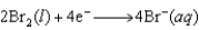 Calculate the value of K for the following reaction at 298 K.   given the following reduction potentials   E<font face= symbol ></font> <font face= symbol ></font> <font face= symbol ></font>1.077 V   E<font face= symbol ></font> <font face= symbol ></font> <font face= symbol ></font>1.229 V A) 1.92 <font face= symbol ></font> 10<sup>10</sup> B) 3.70 <font face= symbol ></font> 10<sup>2</sup> C) 1.04 D) 1.18 E) 3.54 <font face= symbol ></font> 10<sup>1</sup>