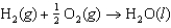 The oxidation of hydrogen by oxygen is one of the most-used reactions in fuel-cell technology. The overall reaction, which is given below, has a <font face= symbol ></font>G<font face= symbol ></font> value of <font face= symbol ></font>237 kJ/mol. What is the standard cell potential for this fuel cell?   A) 2.46 V B) 4.91 V C) 1.23 V D) 3.05 V E) 1.50 V