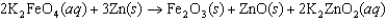 The following reaction is called the  super iron reaction.  In this reaction, identify  (1) the species oxidized,  (2) the species reduced, and  (3) the number of electrons transferred for the reaction as written, and  (4) explain why it is called the  super iron reaction.   