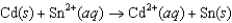 What must be true about the standard reduction potentials for the following reaction to proceed spontaneously?  