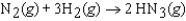 In an experiment, 1.00 atm of N<sub>2</sub>(g)  in a 10.0 L container at 25<font face= symbol ></font>C was reacted under standard state conditions with a stoichiometric quantity of H<sub>2</sub>(g)  to form ammonia:   . What is the entropy change for the reaction?   A) (<font face= symbol ></font>198.7 J/K)  B) (<font face= symbol ></font>81.5 J/K)  C) (<font face= symbol ></font>27.2 J/K)  D) (<font face= symbol ></font>81.5 J/K)  E) (<font face= symbol ></font>198.7 J/K) 