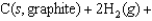 The symbol <font face= symbol ></font><font face= symbol ></font>   (CH<sub>3</sub>OH, l)  refers to which of the following reactions? A)    B)        C)        D)    E)   