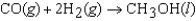 The symbol <font face= symbol ></font><font face= symbol ></font>   (CH<sub>3</sub>OH, l)  refers to which of the following reactions? A)    B)        C)        D)    E)   