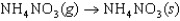 The symbol <font face= symbol ></font><font face= symbol ></font>   (NH<sub>4</sub>NO<sub>3</sub>, s)  refers to which of the following reactions? A)    B)    C)    D)    E)   