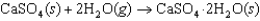 Calcium sulfate is a desiccant used for storage of samples and equipment in a dry atmosphere because it absorbs water from air. The relevant thermodynamic reaction equation is given below. At what temperature will this reaction reverse to release the water and regenerate the dry desiccant?   <font face= symbol ></font>H <font face= symbol ></font> <font face= symbol ></font> <font face= symbol ></font>104.9 kJ/mol, <font face= symbol ></font>S <font face= symbol ></font> <font face= symbol ></font> <font face= symbol ></font>291.2 J/(mol K)  A) 58<font face= symbol ></font>C B) 78<font face= symbol ></font>C C) 98<font face= symbol ></font>C D) 68<font face= symbol ></font>C E) 87<font face= symbol ></font>C