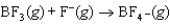 Identify the Lewis acid in the following reaction:   A) BF<sub>3</sub> B) F<font face= symbol ><sup></sup></font> C) BF<sub>4</sub><font face= symbol ><sup></sup></font> D) None of these is an acid. E) All of these are acids.