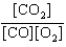 <strong>At a high temperature, carbon dioxide decomposes to produce carbon monoxide and oxygen. Which expression corresponds to the equilibrium constant for the reaction written as      </strong> A)   B)   C)   D)   E)   <div style=padding-top: 35px> 