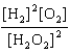 Which expression corresponds to the equilibrium constant for the reaction written as 2H<sub>2</sub>(g)  <font face= symbol ></font> O<sub>2</sub>(g)    2H<sub>2</sub>O<sub>2</sub>(g) ? A) [H<sub>2</sub>]<sup>2</sup>[O<sub>2</sub>] B)    C)    D)    E)   