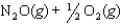 Given the following reactions and associated equilibrium constants     2NO(g)  K<sub>1 </sub><font face= symbol ></font> 1.70 <font face= symbol ></font> 10<font face= symbol ><sup></sup></font><sup>13</sup>     NO<sub>2</sub>(g)  K<sub>2 </sub><font face= symbol ></font> 6.83 <font face= symbol ></font> 10<sup>6</sup> What is the equilibrium constant for the following reaction? 2N<sub>2</sub>O(g)  <font face= symbol ></font> 3O<sub>2</sub>(g)    4NO<sub>2</sub>(g)  K<sub>new </sub><font face= symbol ></font> ? A) 1.59 <font face= symbol ></font> 10<font face= symbol ><sup></sup></font><sup>2</sup> B) 9.29 <font face= symbol ></font> 10<font face= symbol ><sup></sup></font><sup>18</sup> C) 40.3 D) 62.9 E) 1.08 <font face= symbol ></font> 10<sup>17</sup>