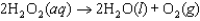 The mechanism for the reaction   in the presence of I<font face= symbol ><sup></sup></font>(aq)  is proposed to be: Step 1:   Step 2:   Which of the following species is a catalyst? A) I<font face= symbol ><sup></sup></font> B) H<sub>2</sub>O<sub>2</sub> C) H<sub>2</sub>O D) OI<font face= symbol ><sup></sup></font> E) This mechanism has no catalysts.