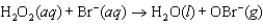 What is the predicted rate law for the following mechanism for the decomposition of hydrogen peroxide? Step 1:   (slow)  Step 2:   (fast)  What is the rate law? A) Rate <font face= symbol ></font> k[H<sub>2</sub>O<sub>2</sub>]<sup>2</sup> B) Rate <font face= symbol ></font> k[H<sub>2</sub>O<sub>2</sub>][OBr<font face= symbol ><sup></sup></font>] C) Rate <font face= symbol ></font> k[H<sub>2</sub>O<sub>2</sub>]<sup>2</sup>[Br<font face= symbol ><sup></sup></font>][OBr<font face= symbol ><sup></sup></font>] D) Rate <font face= symbol ></font> k[H<sub>2</sub>O<sub>2</sub>] E) Rate <font face= symbol ></font> k[H<sub>2</sub>O<sub>2</sub>][Br<font face= symbol ><sup></sup></font>]
