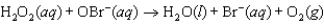What is the predicted rate law for the following mechanism for the decomposition of hydrogen peroxide? Step 1:   (slow)  Step 2:   (fast)  What is the rate law? A) Rate <font face= symbol ></font> k[H<sub>2</sub>O<sub>2</sub>]<sup>2</sup> B) Rate <font face= symbol ></font> k[H<sub>2</sub>O<sub>2</sub>][OBr<font face= symbol ><sup></sup></font>] C) Rate <font face= symbol ></font> k[H<sub>2</sub>O<sub>2</sub>]<sup>2</sup>[Br<font face= symbol ><sup></sup></font>][OBr<font face= symbol ><sup></sup></font>] D) Rate <font face= symbol ></font> k[H<sub>2</sub>O<sub>2</sub>] E) Rate <font face= symbol ></font> k[H<sub>2</sub>O<sub>2</sub>][Br<font face= symbol ><sup></sup></font>]
