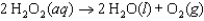 The mechanism for the reaction   in the presence of I<font face= symbol ><sup></sup></font>(aq)  is proposed to be: Step 1:   (slow)  Step 2:   (fast)  What is the rate law for the overall reaction? A) Rate <font face= symbol ></font> k[H<sub>2</sub>O<sub>2</sub>] B) Rate <font face= symbol ></font> k[H<sub>2</sub>O<sub>2</sub>]<sup>2</sup> C) Rate <font face= symbol ></font> k[H<sub>2</sub>O<sub>2</sub>][I<font face= symbol ><sup></sup></font>] D) Rate <font face= symbol ></font> k[H<sub>2</sub>O<sub>2</sub>][OI<font face= symbol ><sup></sup></font>] E) Rate <font face= symbol ></font> k[H<sub>2</sub>O<sub>2</sub>]<sup>2</sup>[I<font face= symbol ><sup></sup></font>]/[H<sub>2</sub>O]